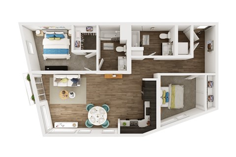 FERRY, 2 Bed, 2 Bath at Marina Square, Washington